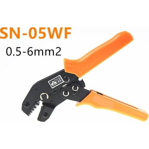 SN-05WF MINI EUROP STYLE crimping tool crimping plier 0.5-6mm2 multi tool tools hands