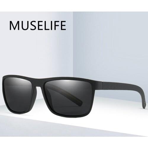 MUSELIFE New Luxury Polarized Sunglasses Mens Driving Shades Male Sun Glasses Vintage Travel Fishing Classic Sun Glasses 400
