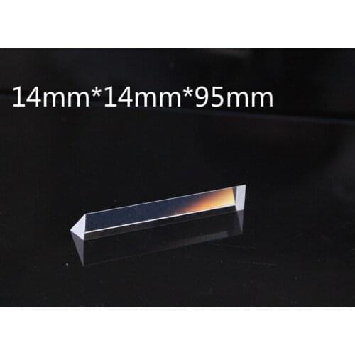 Hot Selling Prism 14* 14 *95mm Right Angle Optical Grade Glass Element Total Reflection Rhombus Lens Processing Customization