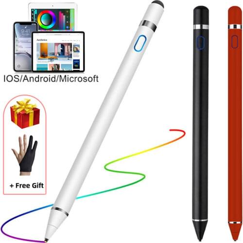 For Apple Pencil 1 2 iPad Pen Touch For Tablet Mobile IOS Android Stylus Pen For Phone iPad Pro Samsung Huawei Xiaomi Pencil