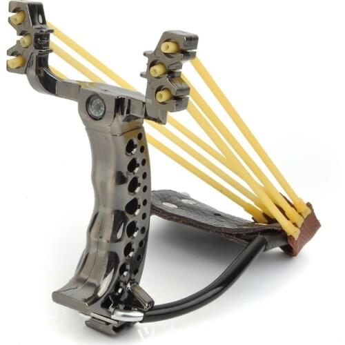 Heavy duty stainless steel sling, outdoor hunting fishing shooting a slingshot. Outdoor shooting toys, childrens classic toys