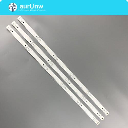 LED Backlight strip 6 Lamp For Sanyo 32"TV LED-32B500 32CE650 4C-LB320T-HQ2 32RTB32M06A0 LED32C371 6V/LED