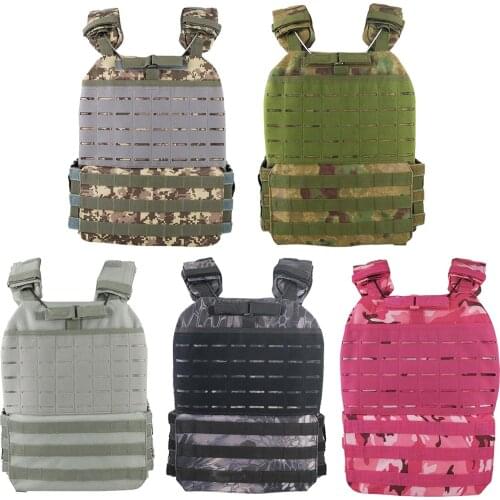 Tactical Army Vest Camouflage Combat Paintball Hunting Protection