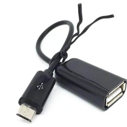 USB Host OTG Adaptor Adapter Cable for Lenovo Tablet Ideatab A1010 A1020 S2005/A A2109 A-F 22901DU A2207/A-H A5000/A-F