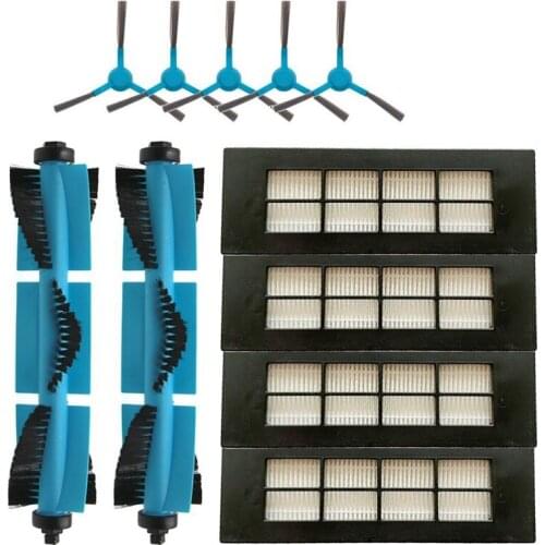 Robot Vacuum Cleaner HEPA Filter Main Brush Side Brush for Conga 3090 Series Robotic Vacuum Cleaner Filter Parts Accessories