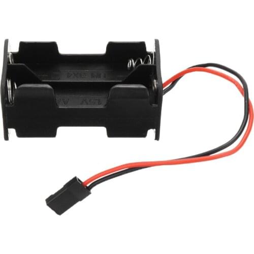 1pcs AA Size 2 Slot Power Battery Storage Case Box Holder For RC Car/Plane Models Receiver AA Battery Case Box