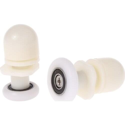 8 Pcs Shower Door Rollers Runners Wheels Pulleys Sliders Eccentric 20mm 25mm Diameter
