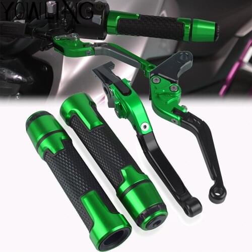 For Kawasaki Z650 Z 650 Z-650 2016 2017 2018 Motorcycle Accessories CNC Aluminum Brake Clutch Levers Handlebar Hand Grips ends