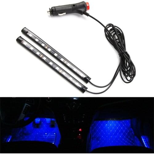 Car 9 LED 2 In1 Interior Atmosphere Lights For Vauxhall Opel Corsa Astra Vectra Signum Remote