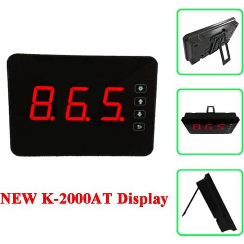 Frequency 433.92mhz Long Range Customer Guest Pager System Touch Screen Display Panel for Restaurant Service Equipment K-2000AT