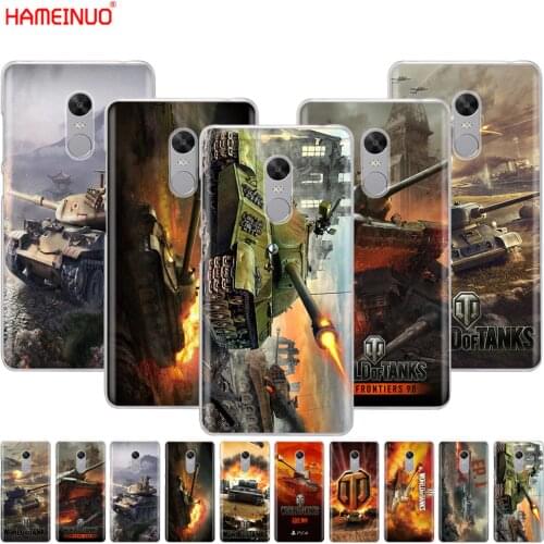 HAMEINUO world of tanks Cover phone Case for Xiaomi redmi 5 4 1 1s 2 3 3s pro PLUS redmi note 4 4X 4A 5A