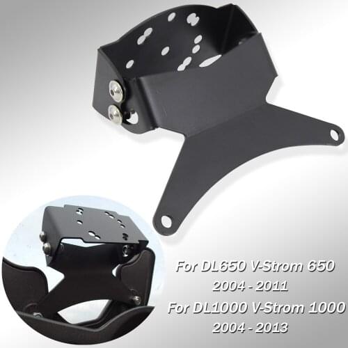Mobile Phone GPS Navigation Handlebar Holder Support Bracket For Suzuki V-strom 650 DL650 2004-2011 V-strom 1000 DL1000 04-13