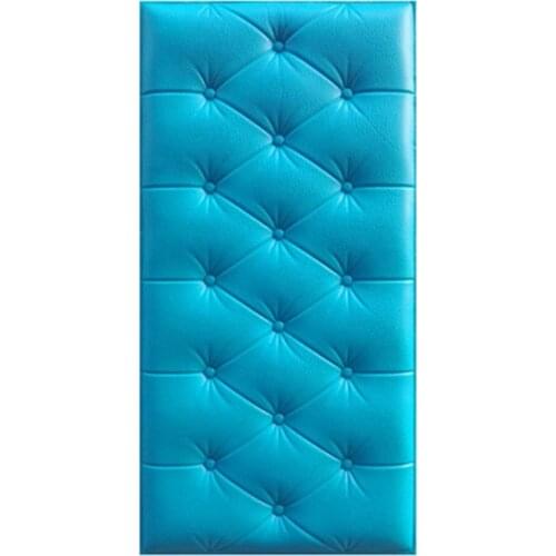 Home Decoration 3D Self-Adhesive Wall Sticker Thicken Tatami Anti-Collision Mat Childrens Bedroom Bed Upholstery