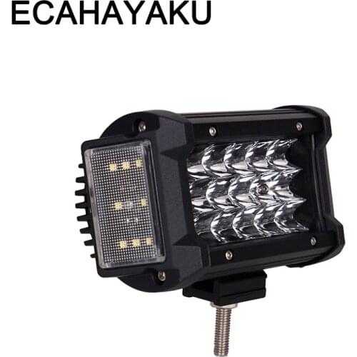 ECAHAYAKU new design 270 degree 70W 5.5 inch led work light bar off road for jeep truck ATV UAZ car styling fog driving lights