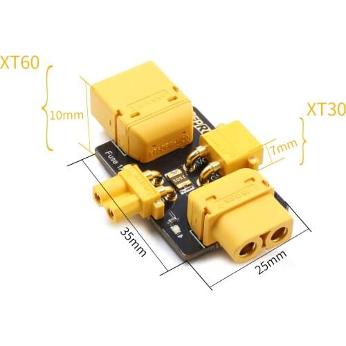 GEPRC Smoke Stopper XT30 & XT60 Input and Output Connector 1-6S for RC FPV Racing Freestyle Tinywhoop Cinewhoop 5inch Drones