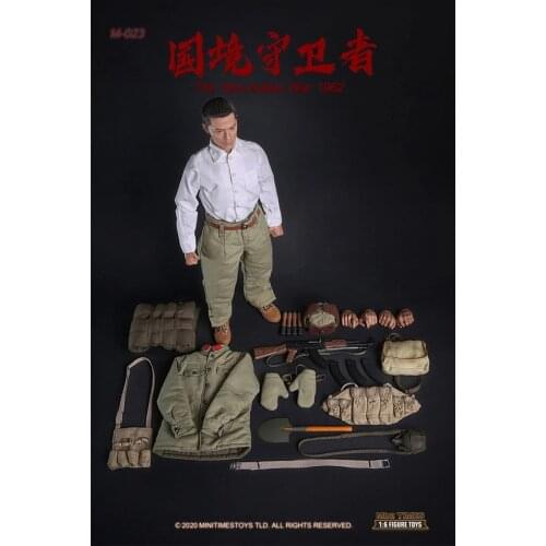 Mini Times Toys M023 1/6 The War Chinese Soldier Battle Full Set Action Figure For Collection In Stock