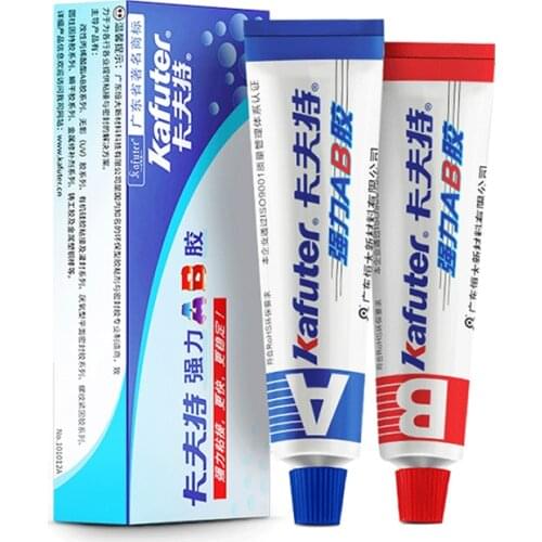Superior Strength Kafuter AB 70g Modified Acrylic Glue Adhesive for Metal Plastic Wood Crystal Glass Jewellery