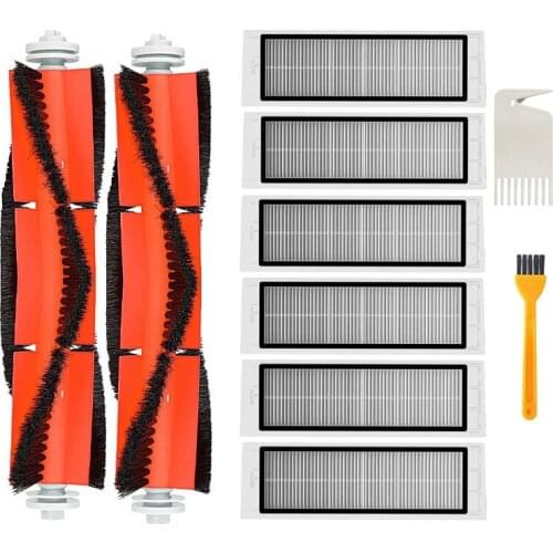Accessories Kits For Xiaomi Roborock S50 S51 S5 E20 Roborock Robot Vacuum Parts Filter Side Brush Roll Brush