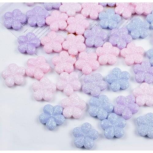 10-30Pcs/lot New Acrylic Beads Flower Shape Loose Spacer Beads Pick Colors for Diy Jewelry Making Bracelet Crafts Accessories