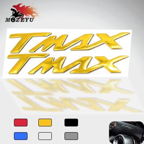 NEW Motorcycle car Tank Stickers Emblem Badge Decal 3D Tank Wheel For YAMAHA TMAX 500/530 2001-2017 T-AMX 530 SX/DX 18-19TMAX500