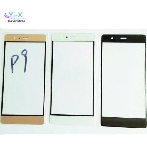 New Front Outer Glass Touch Screen (No Digitizer) Replacement Parts For Huawei P9