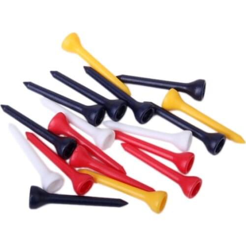 Professional Approx. 100pcs Mixed Color 49mm Plastic Golf Tees Club Accessory