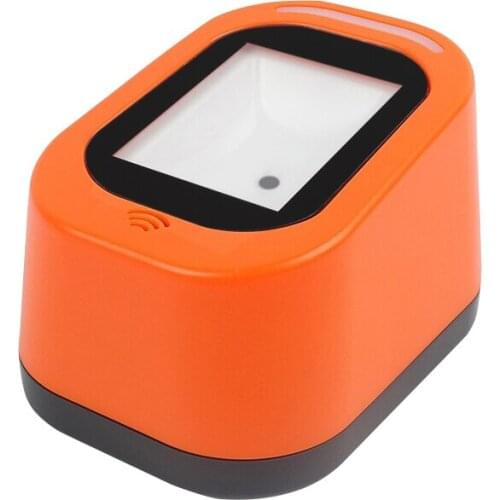 Wired Barcode Scanner USB Versatile Scanning Hands-free Scan QR Code 1D 2D Code Reader for Supermarkets Store Restaurant Cashier