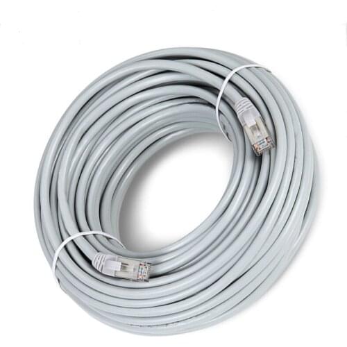 CAT5 Ethernet Network Cable RJ45 Lan Cable 10M 20M SSTP Patch LanCable for CCTV IP Camera NVR PC Router Laptop