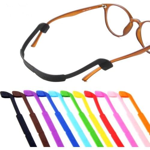 3Pc High Elastic Anti Slip Silicone Sunglasses Glasses Cords Eyeglasses Chain Cord Holder String Ropes