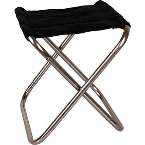 Ultra Light Folding Chair Aluminum Alloy X-shape Chairs Compact Size Easy to Carry for Fishing Camping Outdoor Use JS22