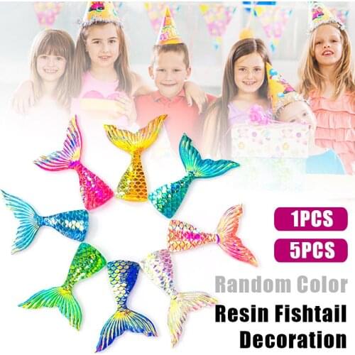 Resin Fishtail DIY Decoratoion For Baby Wedding Birthday Wedding Performance Birthday Birthday Mermaid Bridal Shower Gifts