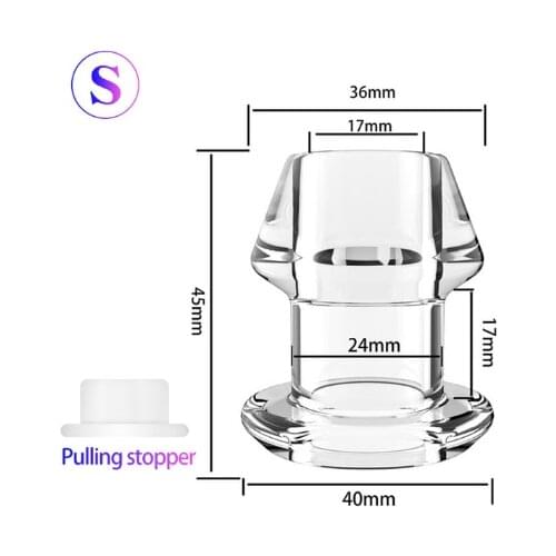 Adult Diary Anal Shower Hollow Butt Plug Enema Prostate Massager Anus Dilator Analytical Stopper Intimate Goods With Inserts