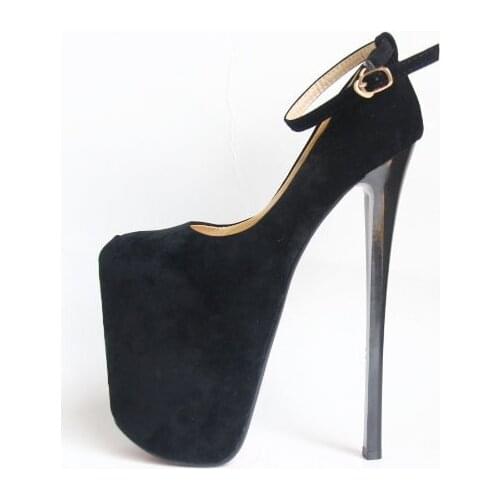 Extreme High Heels 19/22cm Women Shoes Pointed Toe Pumps Dress Wedding Shoes Women Party Shoes Platform Pumps Plus Size