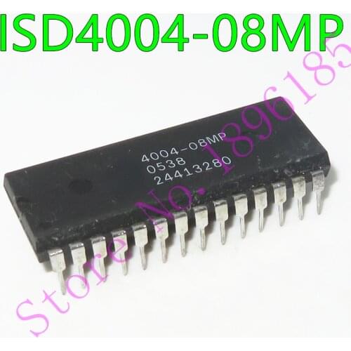 1pcs/lot ISD4004-08MP ISD4004-08MPY ISD4004 4004 DIP28 Voice chip In Stock