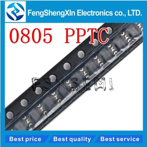 50pcs/lot 0805 PPTC 0.1A/0.2A/0.35A/0.5A/0.75A/1.1A 6V SMD Resettable Fuse PTC PolySwitch Self-Recovery Fuses
