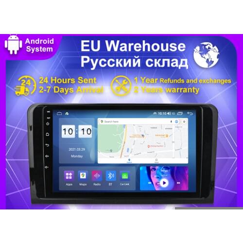 Android 10.0 Car Radio Multimedia video Player For Benz M-Class W164 GL-Class X164 ML GL ML350 ML500 GL350 GL450 with 4G SIM