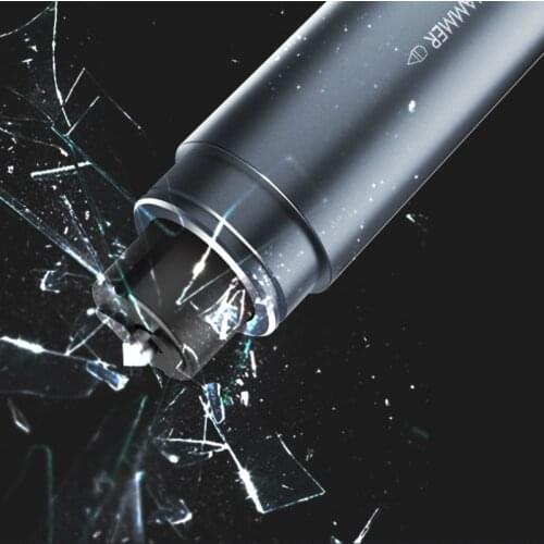 Car Safety Hammer Keychain Stainless Steel Broken Window Glass Portable Auto Emergency Rescue Tool Knife for lifebelt Keyring