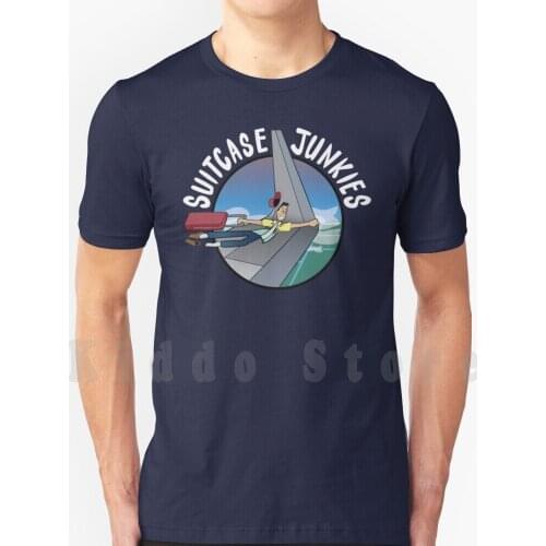 Suitcase Junkies Apparel T Shirt Men Cotton Cotton S-6Xl Travel 27 Adventure 12 Nature 11 Tumblr 10 Wanderlust 10 Explore 9