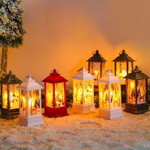 LED Light Merry Christmas Decorations for Home 2019 Christmas Tree Ornaments Cristmas Gift Light Pendants Noel New Year 2020