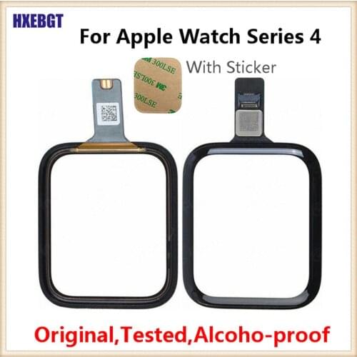 For Apple Watch Series 4 S4 Original Touch Screen Digitizer With Flex Cable 40mm 44mm Touch Glass Sensor Panel Repair Parts