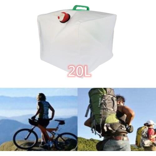 20L Leak-Proof Water Reservoir Water Storage Portable Outdoor Folding Water Bottle Reusable Bucket