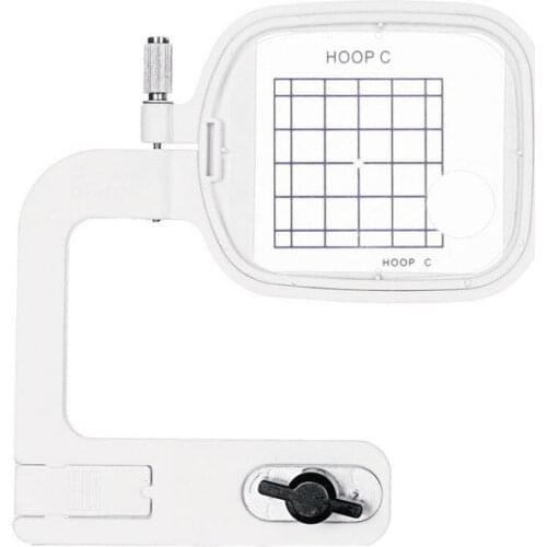JA803 #850851003 Free Arm Hoop C Embroidery Hoop 2"x2" (50x50mm) FOR Elna 820/8200/8300/8600 Bernina Deco 330, Deco 340