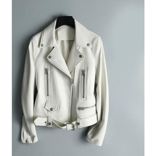 Aorice New Women Genuine Sheep Leather Coat Lady Female Real Sheep Skin Jacket Fall/winter Coats Trench Clothes CT006