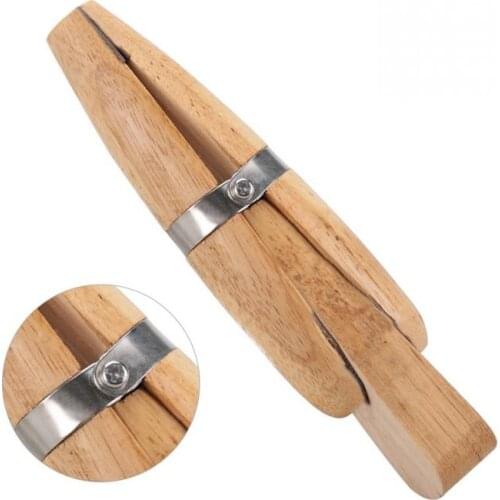 Professional Wood Ring Clamp Jewelers Holder Jewelry Making Hand Tool Benchwork DIY Jewelry Inlay Processing Tool