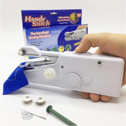 Handheld Electric Sewing Machines Portable Single Thread Sew Machine Household Mini Clothes Stitch Tool Quick Simple Operation