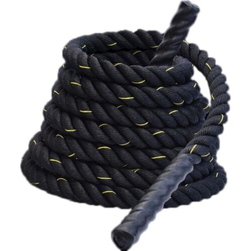 Heavy Jump Rope Skipping Rope Workout Battle Ropes for Men Women B36F