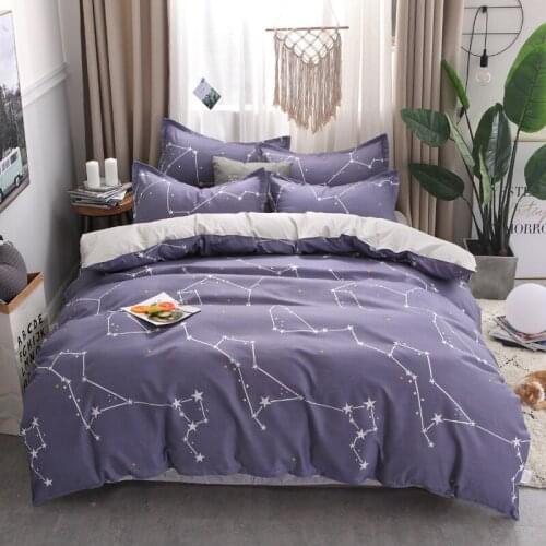 2020 Nordic Duvet Cover 200x200 Pillowcase 3Pcs，EU Size Quilt Cover 135x200 Bed Cover，Blanket Cover，Queen King Size Bedding Set
