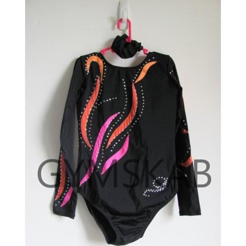 Gymnastics Rhythmic Leotard Womens Girls Customized Ballet Leotard Dress Gym Leotard 7058