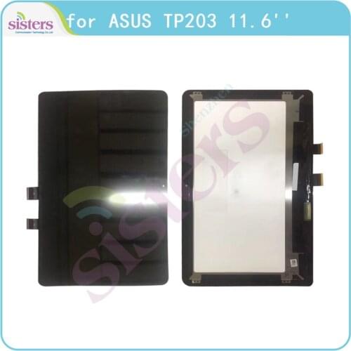 LCD Display For ASUS TP203 Tablet LCD Screen for ASUS TP203 TP203N 11.6'' Touch Screen Digitizer LCD Assembly Replacement Tested