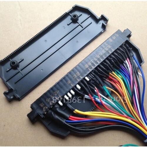 50PCs/ Lot ARCADE Jamma Harness Covers Black plastic casing for Arcade cabinet accessories coin operator game machine parts